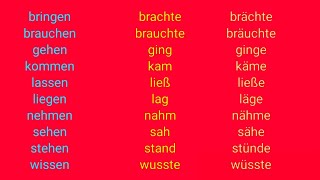 Deutsch lernen, Konjunktiv II, Gegenwart und Vergangenheit, Möglichkeit, wenn, hätte, wäre, würde,