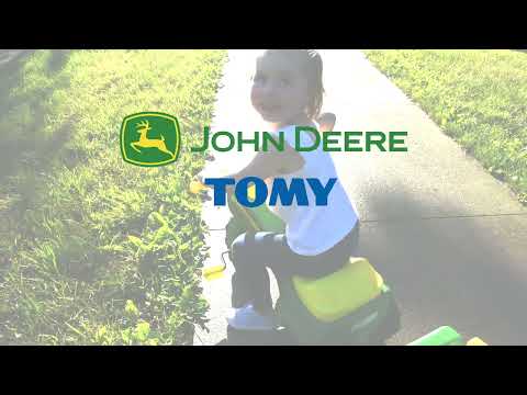 John Deere Trike and Wagon Set