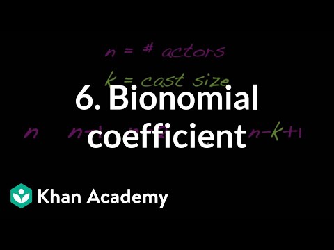 6. Binomial coefficient | Crowds | Computer animation | Khan Academy