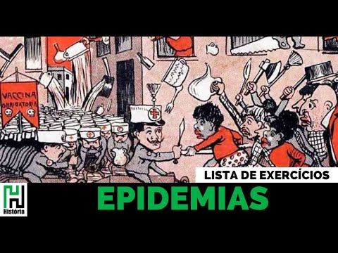 Lista de Exercícios de História: EPIDEMIAS (Resolução ENEM e Vestibulares)