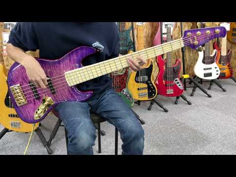 Swing Guitars / Jazz Deluxe 5 Purple【Test Play】