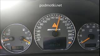 Подмотка Mercedes-Benz W208 2005
