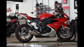 Video Thumbnail for 2016 Triumph Daytona 675 ABS