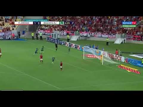 Gol de Arthur Rezende - Flamengo 3 x 1 Boa Vista