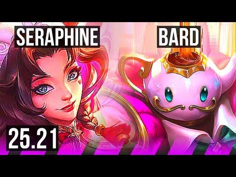 SERAPHINE & Ashe vs BARD & Kai'Sa (SUP) | NA Master | 25.21