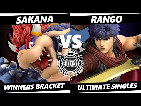 4o4 Smash Monthly 10 - Sakana (Bowser) vs Rango (Ike) - Winners Round 3