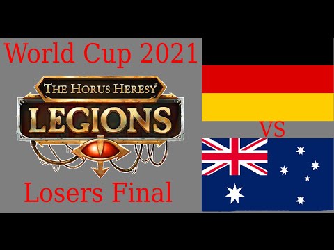 Horus Heresy Legions - World Cup - Losers Final - Germany vs Australia