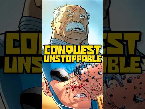 Conquest BREAKS Invincible's Face With A Single Punch | Invincible Season 4 #invincible #comics