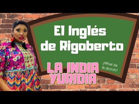 Rigoberto´s English. 