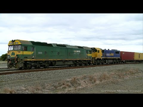 7904V Mildura / Merbein Containers - PoathTV Australian Trains & Railways