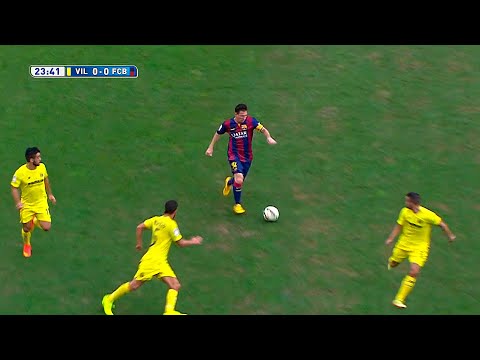Lionel Messi vs Villarreal (Away) 2014-15 English Commentary HD 1080i50