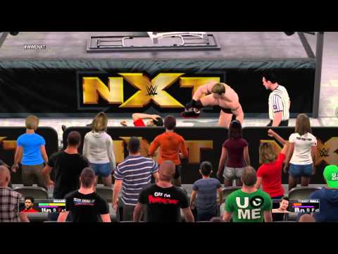 WWE 2K15 - MyCareer - NXT Title Defense Falls Count Anywhere
