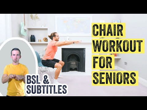 10-minute Chair Workout for Seniors' Muscle Strength and Flexibility