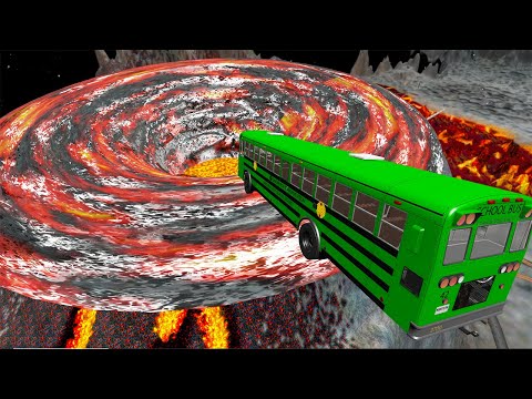 Cars Jumps vs Molten Vortex #2 – BeamNG.Drive