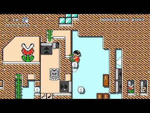 「The Last  Cloud」【Story mode】 by 「SK☆DJCZ」 🍄 Super Mario Maker 2 ✹Switch✹ #bgq