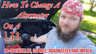 How To Change A Alternator On A LT1 Engine