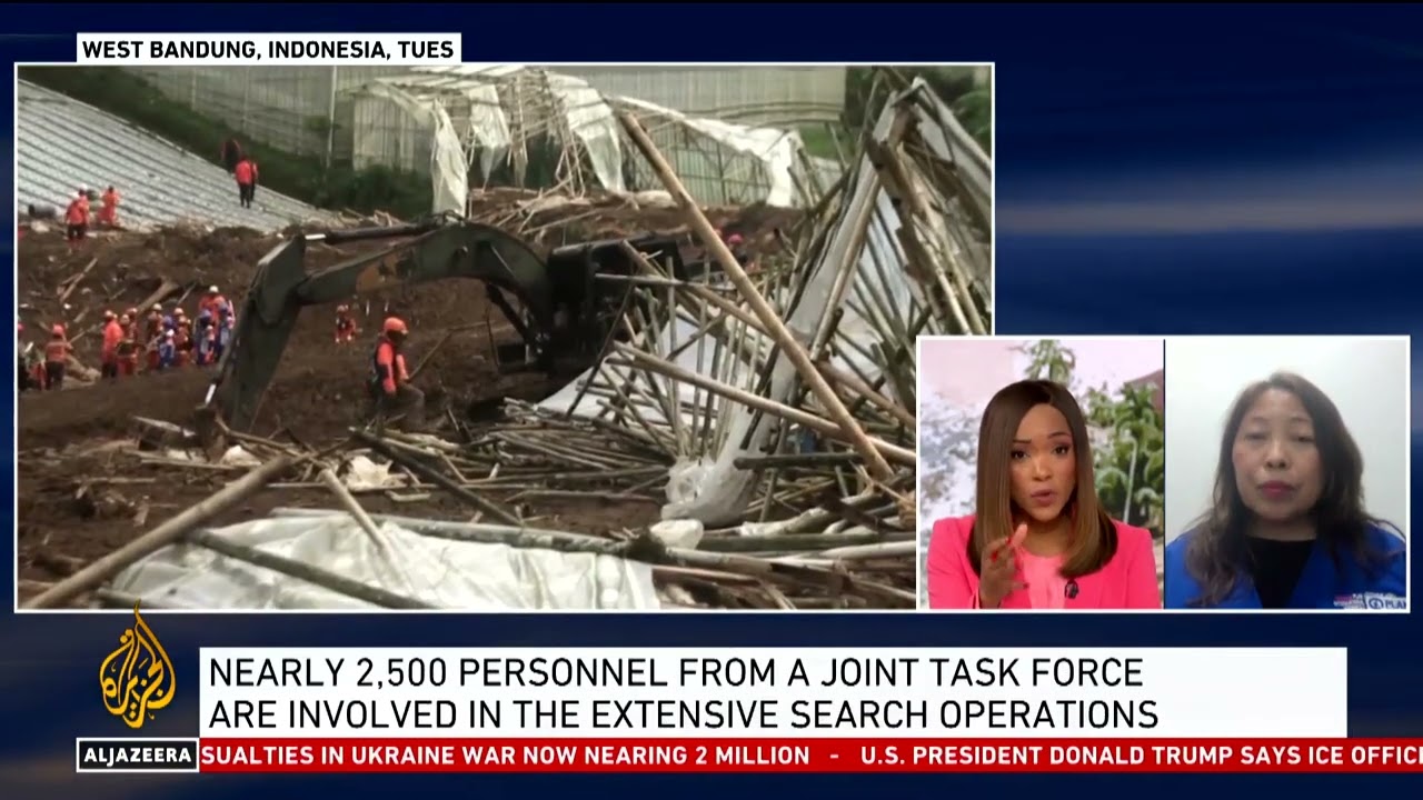Plan Indonesia Interview with Al Jazeera on Landslides in West Java