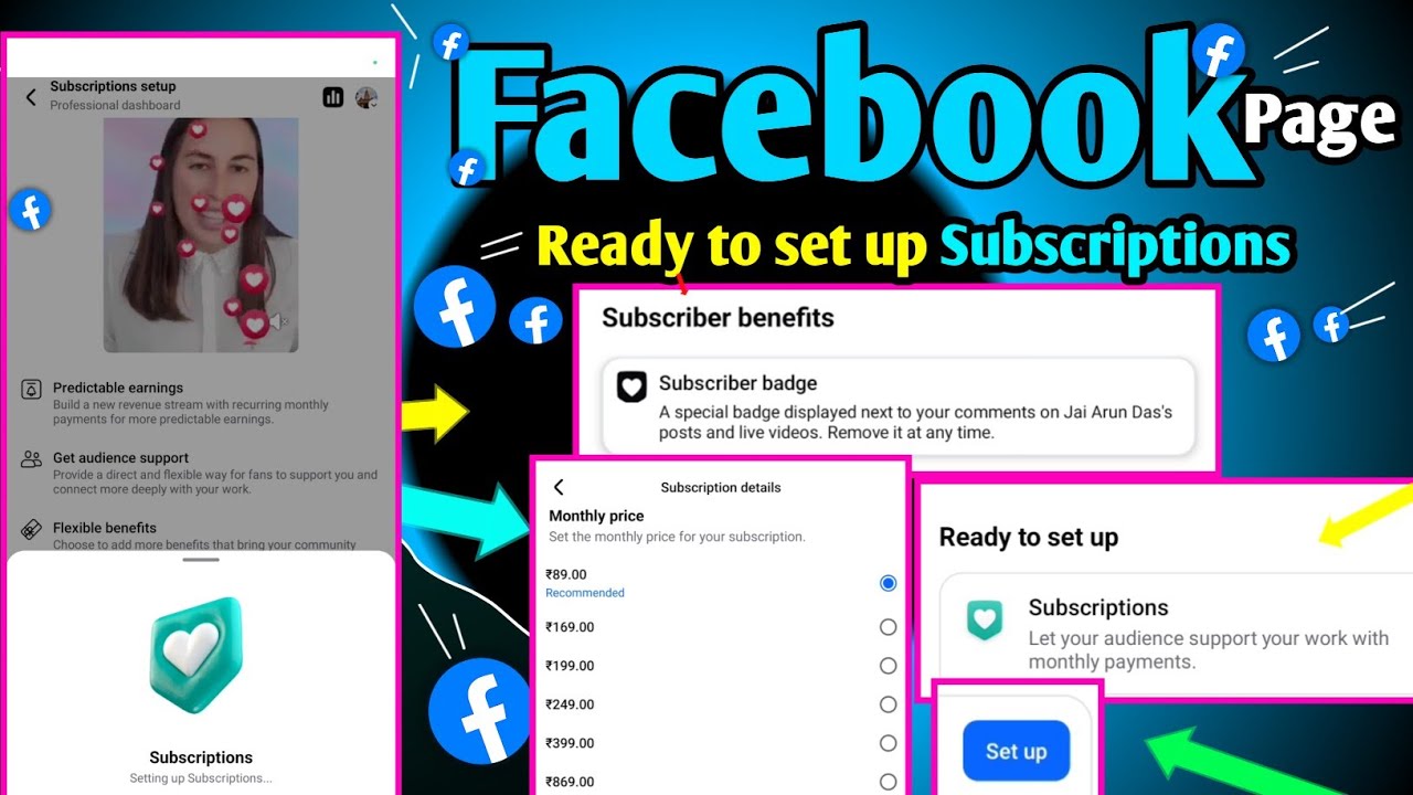 Facebook Ready to set up Subscriptions // Facebook Subscriptions ( Set up kaise kare 