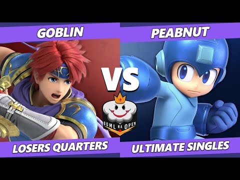 GOML NA Open Southeast USA Losers Quarters - Goblin (Roy) Vs. Peabnut (Mega Man) Ultimate SSBU