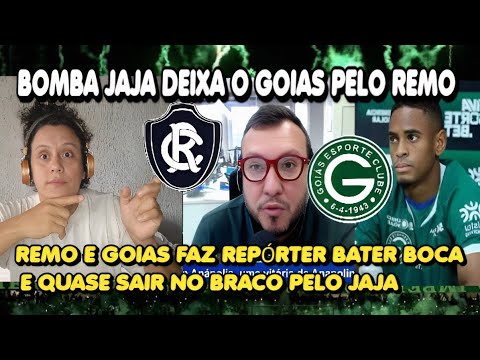 REMO E GOIAS FAZ IMPRENSA GOIANA BATER BOCA AOVIVO PELO JAJA APOS SAIDA #goias