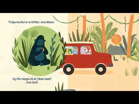 Teidí ar Saoire Safari - read aloud/físeán chlosamhairc