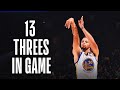 When Steph Curry Broke The 3-Point Record in a Game 👀 | NBA Throwback