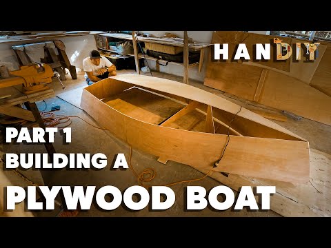 Building a Plywood Boat | Part 1 Building the Hull