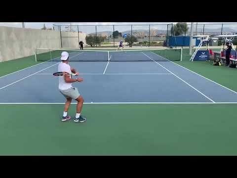 Rafa Nadal Practice Session at Rafa Nadal Academy in Mallorca