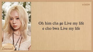 Download lagu aespa Live My Life Easy Lyrics mp3
