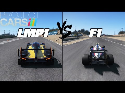 Project Cars I LMP1 vs F1