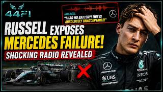 RUSSELL EXPOSES MAJOR MERCEDES FAILURE AFTER BELGIAN GP RETIREMENT | FORMULA 1