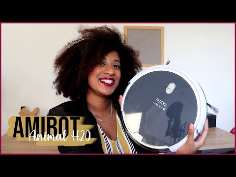 AMIBOT ANIMAL H20 Crash test aspirateur robot laveur