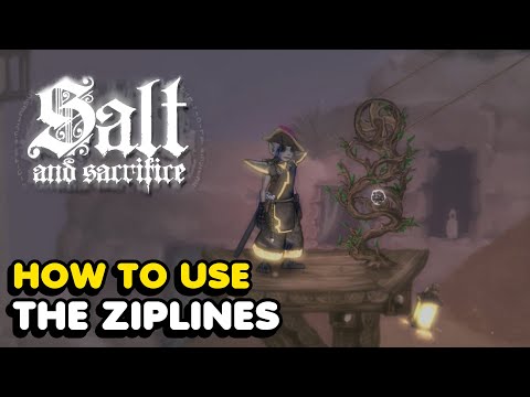 How To Use The Ziplines In Salt And Sacrifice (Magnesin Supply Location)