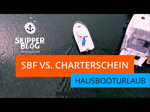Hausboot mieten | Bootsurlaub: Sportbootführerschein vs. Charterschein | SBF ab 16 Jahren #SBF