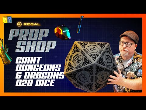 Making a Giant D20 from Dungeons & Dragons –Regal Prop Shop
