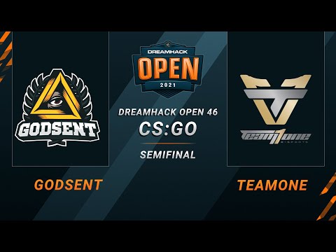 CS:GO - TeamOne vs. GODSENT [Nuke] Map 2 - DreamHack Open 46  - Semifinal - NA