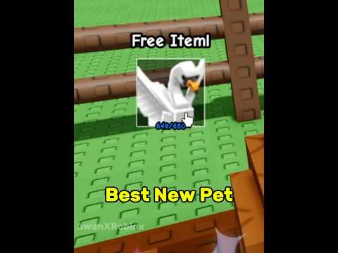 GIANT SWAN is real  #roblox #growagarden