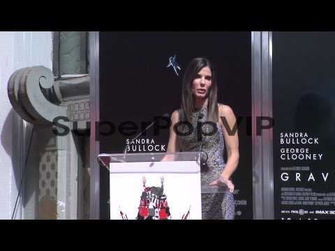 SPEECH - Sandra Bullock on her career and how blessed she...