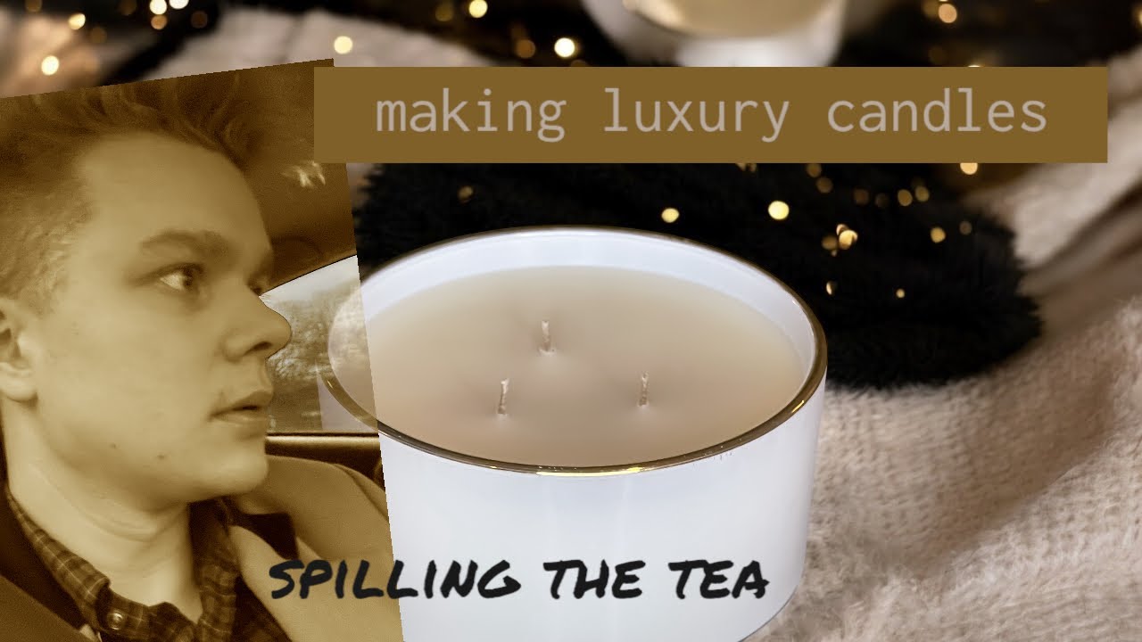Making Luxury Candles + spilling the tea.. | *Important business + life update*