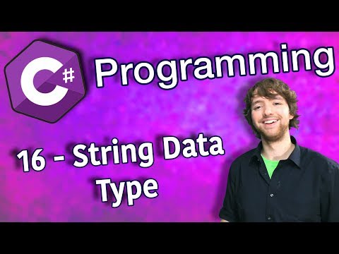 C Programming Tutorial 16 String Data Type