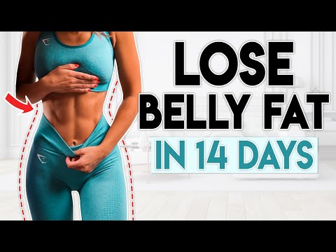 LOSE FAT in 14 Days (abs & belly burn) | 7 minute Workout
