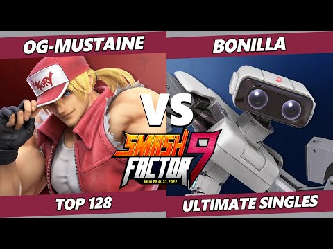 Smash Factor 9 - OG-Mustaine (Terry) Vs. Bonilla (ROB) SSBU Ultimate Tournament