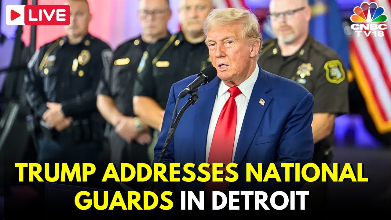 WATCH LIVE: Trump Speaks at National Guard Conference in Detroit | Donald Trump Speech Live | N18G
