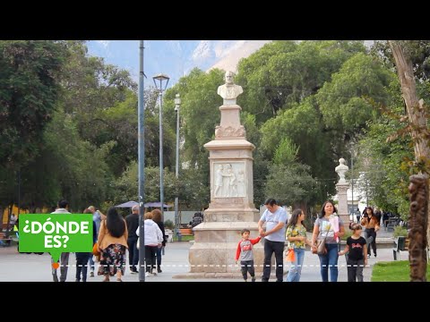 Dónde Es? Plaza de Armas de Vicuña, Región de Coquimbo
