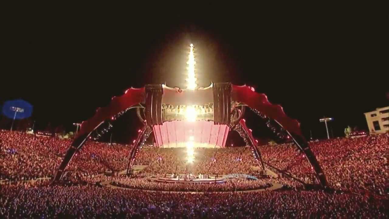 U2 - Where The Streets Have No Name (Rose Bowl 360 Tour) - YouTube