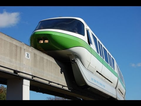 Walt Disney World Monorail to the Magic Kingdom 2012 HD POV Ride through