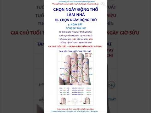 Nguyên tắc tránh ngày "xung-sát-khắc- kỵ-xấu" #phongthuytronglongbantay