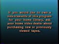 Sleeping Beauty 1986 VHS Opening