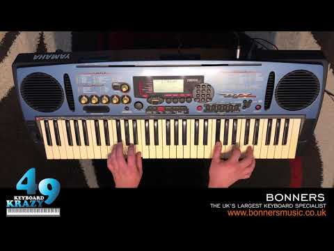 Yamaha DJX/PSR-D1 Keyboard - 285 Voices Part 1/2