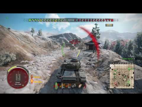 T95E2 vs Tiger II! Saved by his team. Dammit